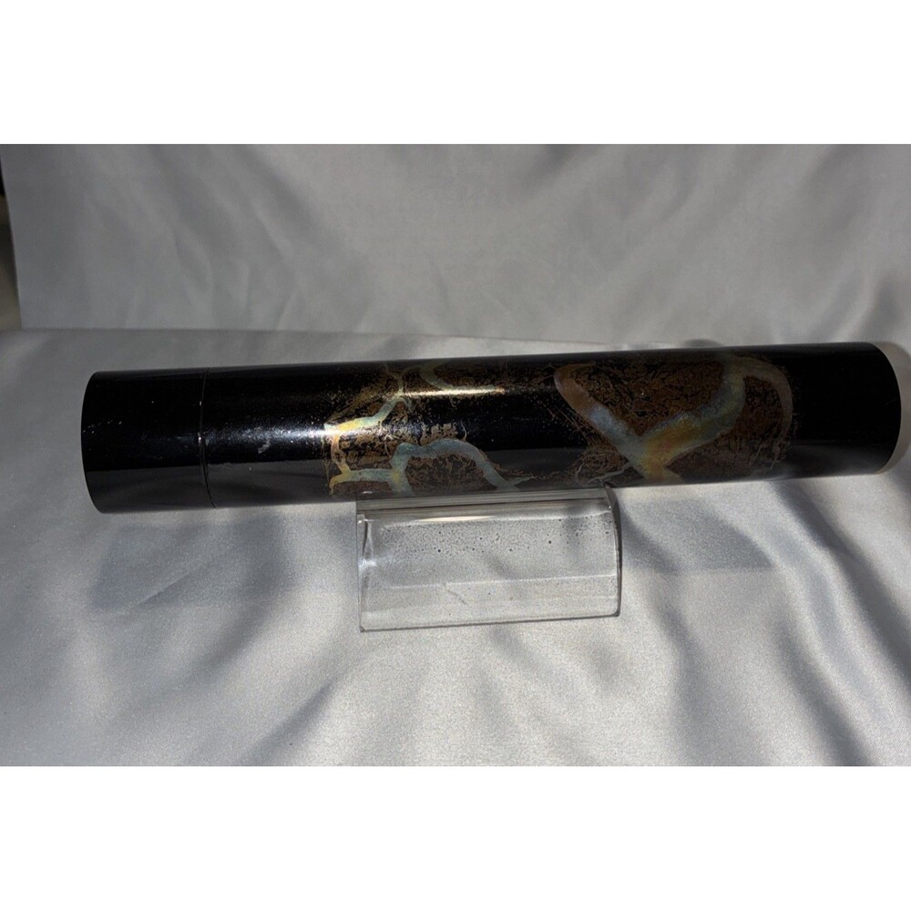 Vintage 1989 Spirit Scopes Kaleidoscope Willie Stevenson Signed Copper Art Glass